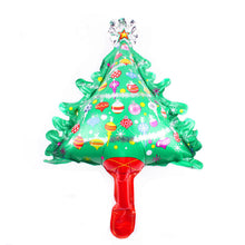 Load image into Gallery viewer, Mini Christmas Tree Christmas Snowman Balloon Christmas Party Arrangement Balloon Mini Christmas Aluminum Film Balloon
