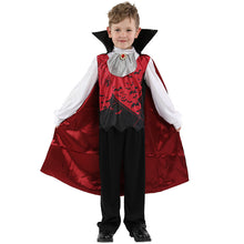 Load image into Gallery viewer, Halloween Children's Costume Men's Vampire Fear Costume Performance Costume Vampire Cos Ghost Costume