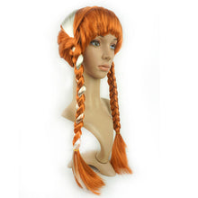 Load image into Gallery viewer, Ice and Snow Cosplay Romance Wig Long Hair Big Braid