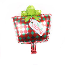 Load image into Gallery viewer, Mini Christmas Tree Christmas Snowman Balloon Christmas Party Arrangement Balloon Mini Christmas Aluminum Film Balloon