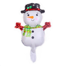 Load image into Gallery viewer, Mini Christmas Tree Christmas Snowman Balloon Christmas Party Arrangement Balloon Mini Christmas Aluminum Film Balloon