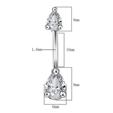 Load image into Gallery viewer, Belly Ring Creative Exquisite Zircon Navel Stud Piercing Jewelry