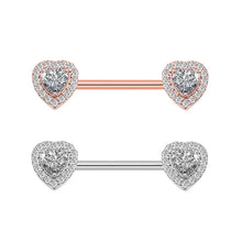 Load image into Gallery viewer, Zircon Nipple Ring New Stylish Piercing Jewelry Adhesive Nail