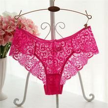 Load image into Gallery viewer, Women Lace Panties Transparent Underwear Hollow Soft Briefs