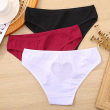 Load image into Gallery viewer, Sexy Fashion Hollow Heart Panties Women Cotton Panties Comfortable Briefs Ladies Soft Cotton Underwear Girls Underpants Lingerie