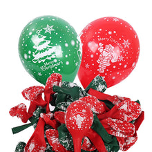 Load image into Gallery viewer, Cartoon Christmas Balloons Christmas Decoration Website Red Balloon 2.2G 10 Inch Rubber Balloons