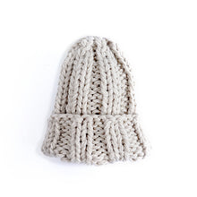 Load image into Gallery viewer, Knitted Hat Women 'S Winter Solid Color Simple Thick Woolen Cap Foreign Trade Warm Ear Protection Hat