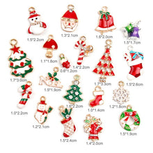 Load image into Gallery viewer, Alloy Christmas Pendant DIY Ornament Accessories Jewelry Pendant Christmas Tree Christmas Decoration