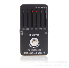 Load image into Gallery viewer, Joyo JF-11 6 Band Equalizer 6 Segment Equalizing Electric Guitar Effector