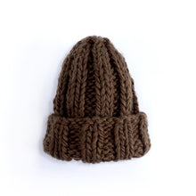 Load image into Gallery viewer, Knitted Hat Women 'S Winter Solid Color Simple Thick Woolen Cap Foreign Trade Warm Ear Protection Hat
