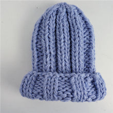 Load image into Gallery viewer, Knitted Hat Women 'S Winter Solid Color Simple Thick Woolen Cap Foreign Trade Warm Ear Protection Hat