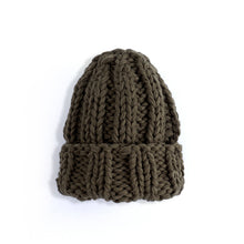Load image into Gallery viewer, Knitted Hat Women 'S Winter Solid Color Simple Thick Woolen Cap Foreign Trade Warm Ear Protection Hat