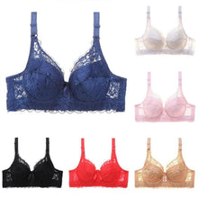 Load image into Gallery viewer, Womens Bras Brassiere Push Up Bra Sexy Seamless Bralette Lace Adjustment Plain Comfortable