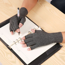 Load image into Gallery viewer, Indoor Sports Rehabilitation Training Anti-Edema Breathable Pressure Care Half Finger Gloves