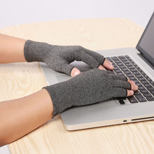 Load image into Gallery viewer, Indoor Sports Rehabilitation Training Anti-Edema Breathable Pressure Care Half Finger Gloves