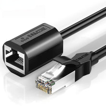 Load image into Gallery viewer, RJ45 Ethernet Extension Cable Adapter CAT 6 Network Patch Cords Shielded Compatible with CAT 6 5E 5