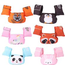 Load image into Gallery viewer, Swimwear Baby Float Cartoon Arm Sleeve Life Jacket Swimsuit Foam Safety Swimming Training Floating Pool Float Swimming Ring puddle jumper
