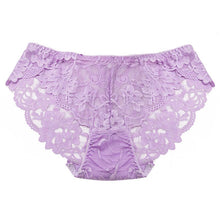 Load image into Gallery viewer, FallSweet Sexy Lace Women Panties Ultra Thin Plus Size Briefs Hollow Lace Underwear