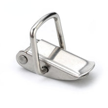 Load image into Gallery viewer, 5PCS Hardware Cabinet Boxes Spring Loaded Latch Catch Toggle 46*21 Mild Steel Hasp For Sliding Door Simple Window