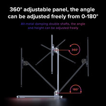 Load image into Gallery viewer, IPad Tablets Magnetic Aluminium Stand Desktop Stand 360 Degrees Rotate and Adjustable Angle fo Tablets/Pads