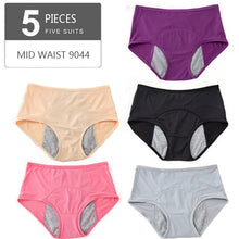 Load image into Gallery viewer, Size L-7XL Leak Proof Menstrual Panties Physiological Pants Women Underwear Period Cotton Waterproof Briefs