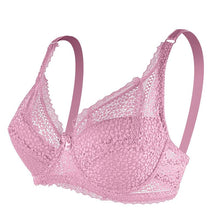 Load image into Gallery viewer, Queenral Underwear Adjustment Thin Section Big Breasts Gathering Ladies Large Size Lace Underwire Bra