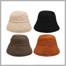 Load image into Gallery viewer, Monochrome Bucket Hat Ins All-Matching Basin Hat New Simple Sun Hat Outdoor Leisure Cap