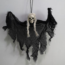 Load image into Gallery viewer, Halloween Decoration Scary Creepy Hanging Skull Skeleton Ghost for Bar Garden Yard Decor Haunted House Props Party Supplies