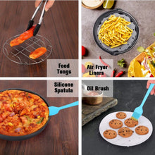 Load image into Gallery viewer, 9inch 12pcs AirFryer Accessories For Gowise Phillips Cozyna Secura High Quality Fit Air Fryer 5.3 to 6.8QT Max XXL Air Fryer