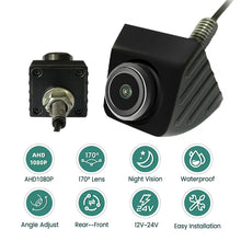 Load image into Gallery viewer, AHD Rear View Camera 1920x1080P Car Backup Camera 170° Wide Angle Night Vision Vehicle Reversing Radar Cam for Car Accessories