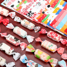 Load image into Gallery viewer, AQ Cartoon Pink Cute Rabbit Nougat Wrapping Paper Baby Birthday Wedding Party Twisting Wax Paper Oil Paper Sugar Candy Wrapper