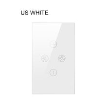 Load image into Gallery viewer, Smart Wifi Fan Light Switch,EU/US Ceiling Fan Lamp Switch Tuya Remote Various Speed Control Work with Alexa Google Home
