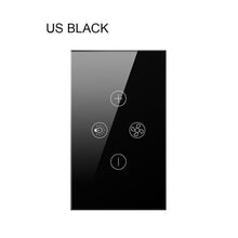 Load image into Gallery viewer, Smart Wifi Fan Light Switch,EU/US Ceiling Fan Lamp Switch Tuya Remote Various Speed Control Work with Alexa Google Home