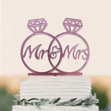 Load image into Gallery viewer, Acrylic Baking Decoration Happy Birthday Cake Topper Wedding & Engagement Bride & Groom Boy & Girl Party Anniversary