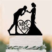 Load image into Gallery viewer, Acrylic Baking Decoration Happy Birthday Cake Topper Wedding & Engagement Bride & Groom Boy & Girl Party Anniversary