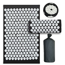 Load image into Gallery viewer, Acupuncture Back Massage Mat with Needles Lotus Spike Mat Kuznetsov's Applicator Yoga Mat Relieve Neck and Back Massager