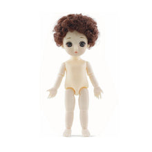 Load image into Gallery viewer, Adollya 16cm BJD Doll Nude Body Ball Jointed Swivel Doll 3D Eyes 13 Moveable Joints Body Make-up Princess 1/12 BJD Dolls