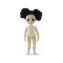 Load image into Gallery viewer, Adollya 16cm BJD Doll Nude Body Ball Jointed Swivel Doll 3D Eyes 13 Moveable Joints Body Make-up Princess 1/12 BJD Dolls