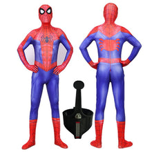 Load image into Gallery viewer, Adult Luxury Spiderman Jumpsuit Cosplay Costume Movie Superhero Miles Morales Raimi Fantasy Peter Parker Halloween Costume