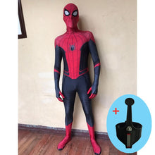 Load image into Gallery viewer, Adult Luxury Spiderman Jumpsuit Cosplay Costume Movie Superhero Miles Morales Raimi Fantasy Peter Parker Halloween Costume