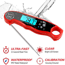 Load image into Gallery viewer, Food Thermometer Digital Kitchen Thermometer Meat Water Milk Cooking Probe BBQ Electronic Oven Waterproof Kitchen Tools