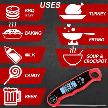 Load image into Gallery viewer, Food Thermometer Digital Kitchen Thermometer Meat Water Milk Cooking Probe BBQ Electronic Oven Waterproof Kitchen Tools