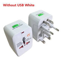Load image into Gallery viewer, All in One Universal International Plug Adapter 2 USB Port World Travel AC Power Charger Adapter AU US UK EU Converter