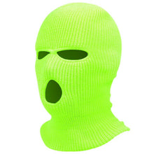 Load image into Gallery viewer, Embroidery 3-hole Balaclava Born To Die Knit Hat Army Tactical CS Winter Ski Riding Mask Beanie Prom Party Warm Mask