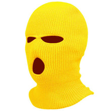 Load image into Gallery viewer, Embroidery 3-hole Balaclava Born To Die Knit Hat Army Tactical CS Winter Ski Riding Mask Beanie Prom Party Warm Mask