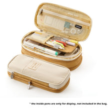 Load image into Gallery viewer, Pencil Case Stationery Storage Bag Organizer for Cosmetic Travel Student