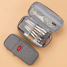 Load image into Gallery viewer, Pencil Case Stationery Storage Bag Organizer for Cosmetic Travel Student
