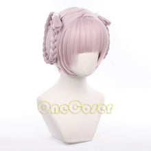 Load image into Gallery viewer, Anime Call of the Night Nazuna Nanakusa Cosplay Wig Light Pink Braid Hair Yofukashi no Uta Heat-resistant Fiber Hair Girls Women