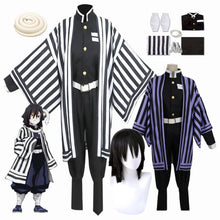 Load image into Gallery viewer, Anime Cosplay Demon Slayer Kimetsu No Yaiba Iguro Obanai Costume Halloween Party White Snake Props