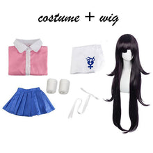 Load image into Gallery viewer, Danganronpa 2 Mikan Tsumiki Cosplay Costume Maid Outfit Halloween Dangan Ronpa Shirt Skirt Apron Bandage Wig Suit Costumes